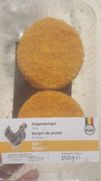 Burger de poulet fromage