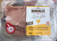 Escalope de poitrine de poulet a la minute