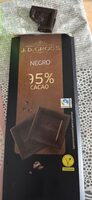 Chocolate negro. Cacao 95% mínimo
