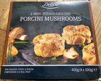 Sformato di patate con funghi porcini