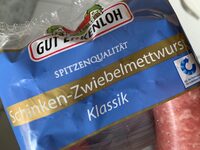 Schinken-Zwiebelmettwurst Klassik