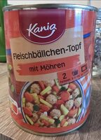 Fleischbällchen-Topf mit Möhren
