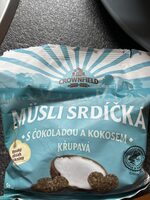 Müsli srdíčka kokos 2,5G per  srdíčko