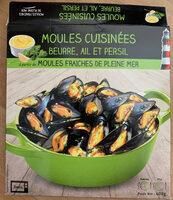 Moules cuisinées Beurre, Ail et Persil