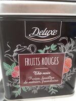 Thé noir fraise, feuilles de mûrier, framboise