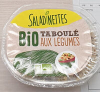 Taboulé bio aux légumes