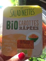 Bio carottes râpées