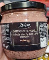 Confit de foie de volaille à la truffe blanche