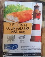 Filets Colin d'alaska Panés