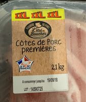 Cotes de porc premieres