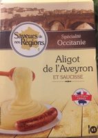 Aligot de l'aveyron et saucisse