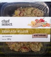 Ensalada bulgur con hortalizas