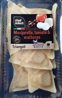 Triangoli Mozzarella, tomate & aceitunas