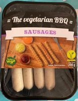 The vegetarian bbq : sausages