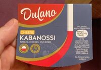 Kabanosy drobiowo-wieprzowe z serem