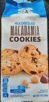 Milk chocolate macadamia cookies