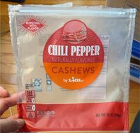 Chili pepper cashews