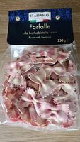 Farfalle alla barbabietola rossa