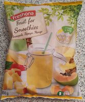 Fruit for smoothies pineapple, papaya, mango