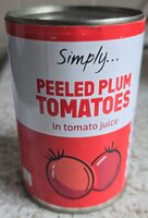 Peeled Plum Tomatoes in tomato juice