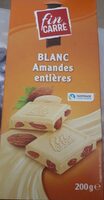 Fin carré Blanc Amandes entières