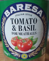 Tomato & Basil for Meatballs