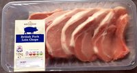 British pork loin chops