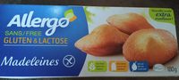 Madeleines sans gluten & sans lactose
