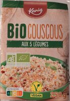 Couscous bio aux légumes