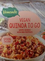 Quinoa to go con pimientos