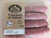 4 saucisses de Toulouse