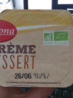 Crème Dessert Vanille Bio