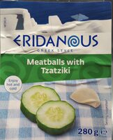 Meat balls with tzatziki