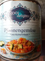 Pfannengemüse mit Kichererbsen