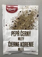 Pepř černý mletý