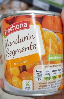 Mandarin segments