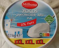 Yogos griechischer Art pur 2% Fett XXL