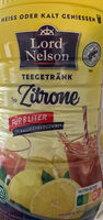 Teegetränk Typ Zitrone