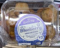 Blueberry mini muffins