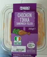 Chiken tikka  sandwich filler