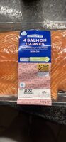 Salmon darnes skin on