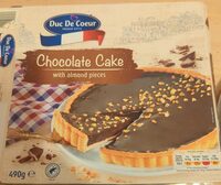 Chocolate Cake with almond pieces