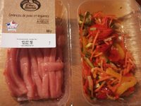 Émincés de porc et légumes