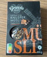 Premium Knuspler Müsli Triple Choc