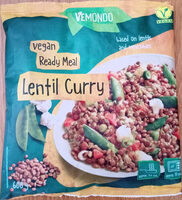 Vemondo Vegan Ready Meal Lentil Curry