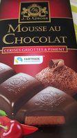 Mousse au chocolat - Cerises griottes et piment