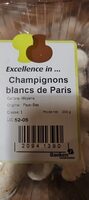 Champignons Blanc de Paris