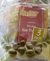 Aceitunas verdes sin hueso