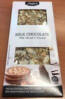 Chocolat au lait avec Biscuit et Noix de coco
