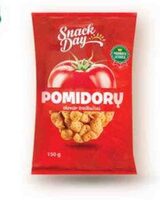 Pomidorų skonio traškučiai